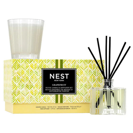 Nest Fragrances Ladies Bamboo Petite Candle & Reed Diffuser Gift Set Fragrances - Luxurious Fragrance Available Online in Hong Kong & China