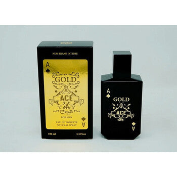 New Brand Men's Intense Gold Ace EDT Spray 3.33 oz Fragrances (Wholesale) - Luxurious Fragrance Available Online in Hong Kong & China