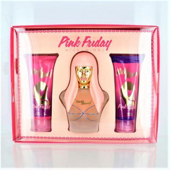 Nicki Minaj Ladies Pink Friday 3 Gift Set Fragrances - Luxurious Fragrance Available Online in Hong Kong & China