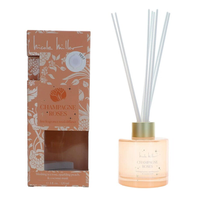 Nicole Miller Ladies Champagne Rose Diffuser 4 oz Fragrances (Wholesale) - Luxurious Fragrance Available Online in Hong Kong & China