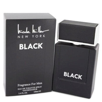 Nicole Miller Men's Nicole Miller Black EDT Spray 3.4 oz - Luxurious Fragrance Available Online in Hong Kong & China