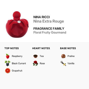 Nina Ricci Ladies Nina Extra Rouge EDP 1.7 oz Fragrances (Wholesale) - Luxurious Fragrance Available Online in Hong Kong & China