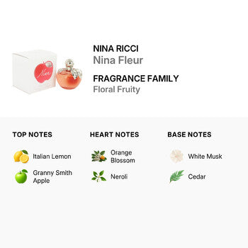 Nina Ricci Ladies Nina Fleur EDT Spray 2.71 oz (Tester) - Luxurious Fragrance Available Online in Hong Kong & China