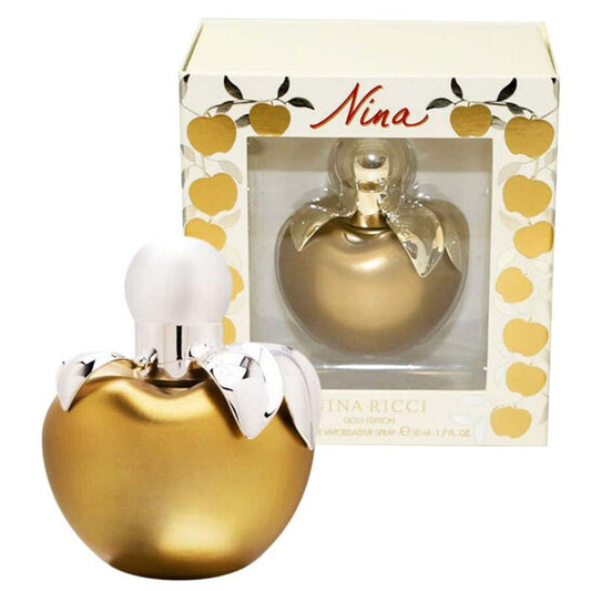 Nina Ricci Ladies Nina Gold EDP Spray 1.7 oz Fragrances - Luxurious Fragrance Available Online in Hong Kong & China