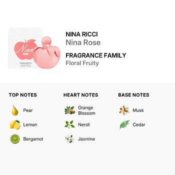 Nina Ricci Ladies Nina Rose EDT 1.0 oz (Wholesale) - Luxurious Fragrance Available Online in Hong Kong & China