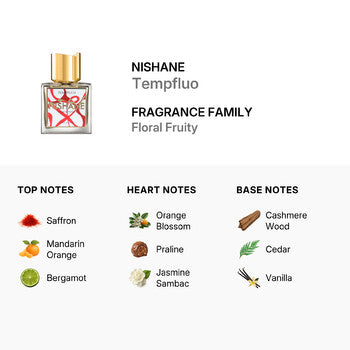 Nishane Unisex Tempfluo Extrait De Parfum Spray 1.69 oz (Tester) Fragrances (Wholesale) - Luxurious Fragrance Available Online in Hong Kong & China