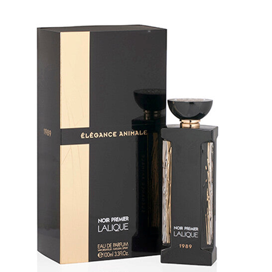 Lalique Noir Premier Elegance Animale / Lalique EDP Spray 3.3 oz (100 ml) (u) - Luxurious Fragrance Available Online in Hong Kong & China