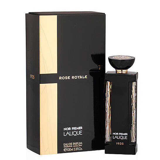 Lalique Noir Premier Rose Royale by Lalique EDP Spray 3.3 oz (100 ml) (u) - Luxurious Fragrance Available Online in Hong Kong & China