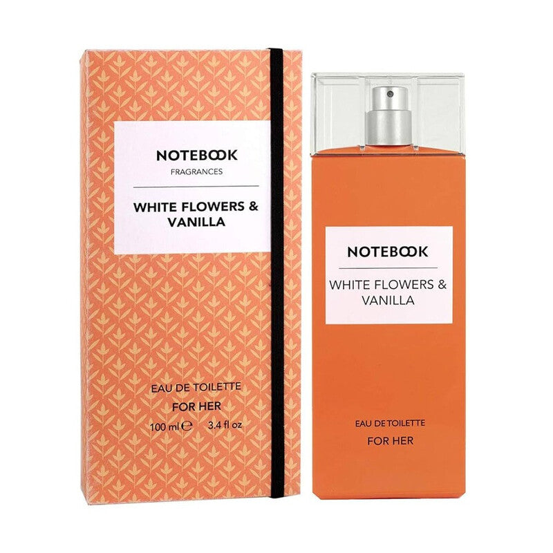 Notebook Ladies White Flowers & Vanilla EDT Spray 3.4 oz Fragrances (Wholesale) - Luxurious Fragrance Available Online in Hong Kong & China