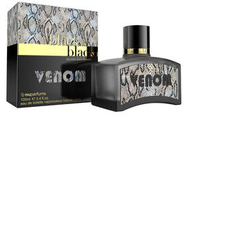 Nu Parfums Men's Black Is Black Venom EDT Spray 3.3 oz - Luxurious Fragrance Available Online in Hong Kong & China