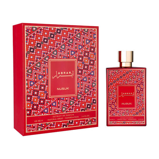 Nusuk Men's Abrar EDP Spray 3.4 oz Fragrances (Wholesale) - Luxurious Fragrance Available Online in Hong Kong & China