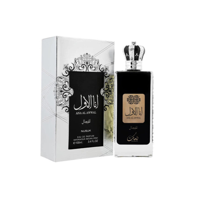 Nusuk Men's Ana Al Awwal EDP Spray 3.38 oz Fragrances - Luxurious Fragrance Available Online in Hong Kong & China