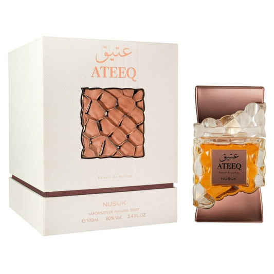 Nusuk Men's Ateeq Extrait de Parfum Spray 3.4 oz Fragrances (Wholesale) - Luxurious Fragrance Available Online in Hong Kong & China