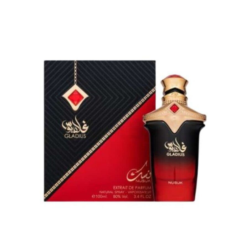 Nusuk Unisex Gladius EDP Spray 3.4 oz Fragrances (Wholesale) - Luxurious Fragrance Available Online in Hong Kong & China