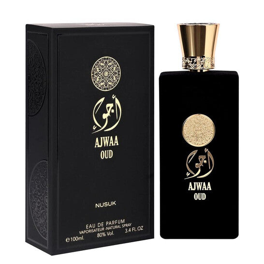 Nusuk Unisex Ajwaa Oud EDP Spray 3.4 oz Fragrances (Wholesale) - Luxurious Fragrance Available Online in Hong Kong & China