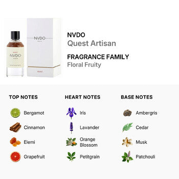 Nvdo Unisex Quest Artisan EDP 2.5 oz (Wholesale) - Luxurious Fragrance Available Online in Hong Kong & China