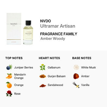 Nvdo Unisex Ultramar Artisan EDP 2.5 oz (Wholesale) - Luxurious Fragrance Available Online in Hong Kong & China