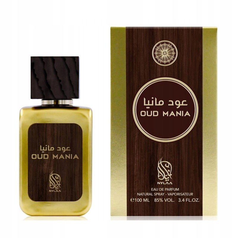 Nylaa Men's Oud Mania EDP Spray 3.4 oz Fragrances - Luxurious Fragrance Available Online in Hong Kong & China