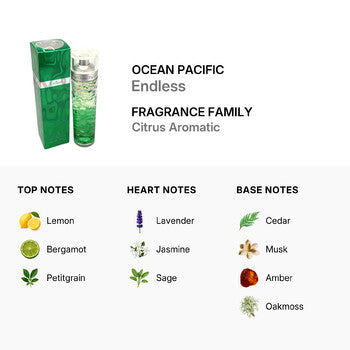 Ocean Pacific Men's Endless EDC Spray 2.5 oz Fragrances (Wholesale) - Luxurious Fragrance Available Online in Hong Kong & China