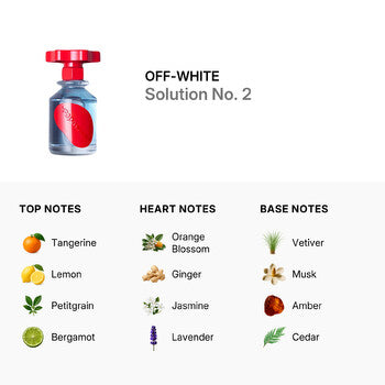 Off-White Unisex Solution No. 2 EDP 3.4 oz Fragrances (Wholesale) - Luxurious Fragrance Available Online in Hong Kong & China