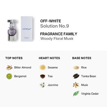 Off-White Unisex Solution No.9 EDP Spray 1.7 oz Fragrances (Wholesale) - Luxurious Fragrance Available Online in Hong Kong & China