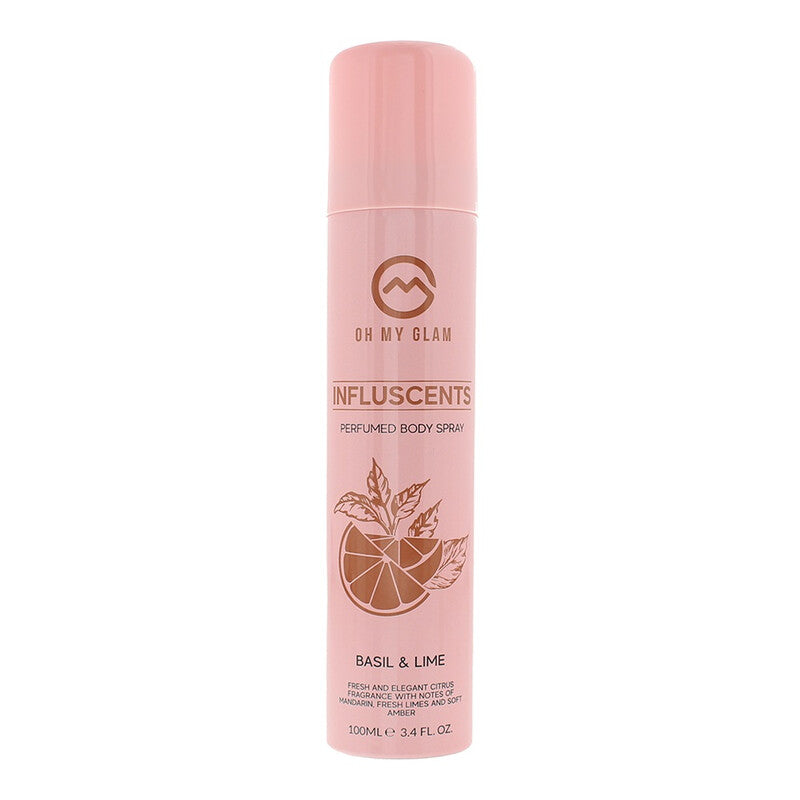 Oh My Glam Ladies Influscents Basil & Lime Body Spray 3.4 oz Fragrances (Wholesale) - Luxurious Fragrance Available Online in Hong Kong & China