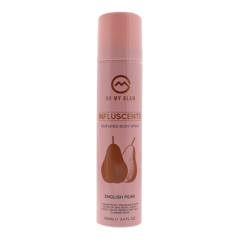 Oh My Glam Ladies Influscent Influscents English Pear Body Spray 3.4 oz Fragrances - Luxurious Fragrance Available Online in Hong Kong & China