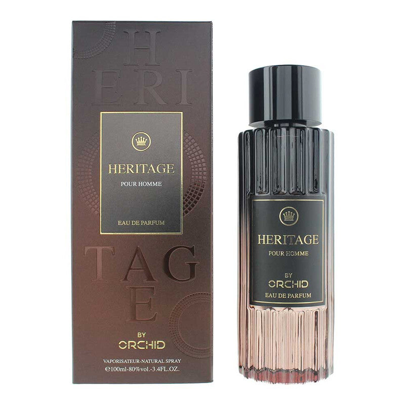 Orchid Men's Heritage Pour Homme EDP 3.4 oz Fragrances (Wholesale) - Luxurious Fragrance Available Online in Hong Kong & China