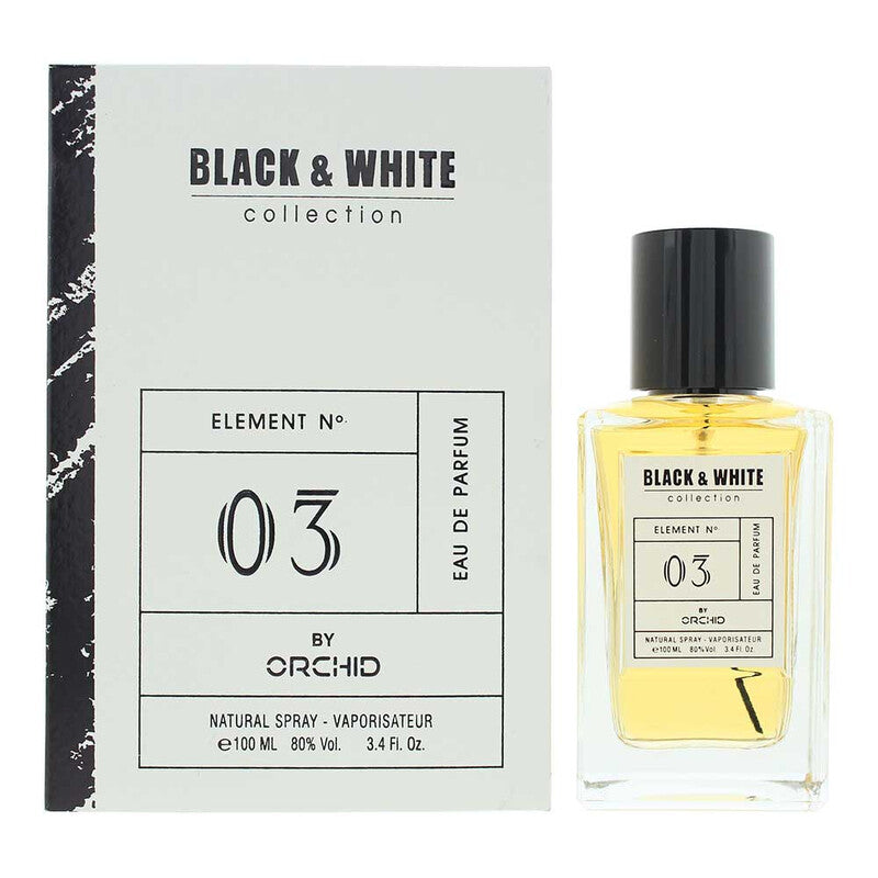Orchid Unisex Black & White Collection Element No. 03 EDP 3.4 oz Fragrances (Wholesale) - Luxurious Fragrance Available Online in Hong Kong & China