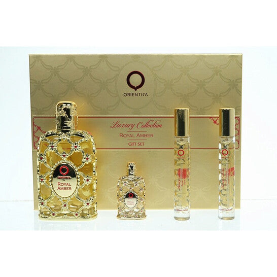 Orientica Ladies Royal Amber Gift Set Fragrances (Wholesale) - Luxurious Fragrance Available Online in Hong Kong & China