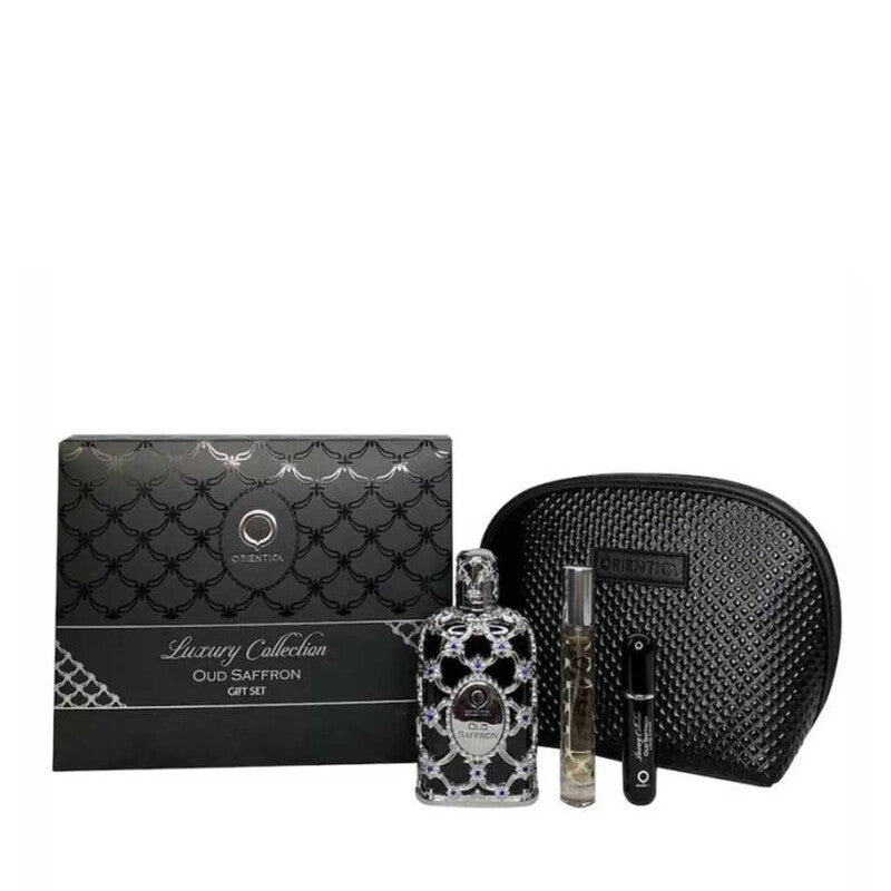 Orientica Unisex Oud Saffron Gift Set Fragrances - Luxurious Fragrance Available Online in Hong Kong & China