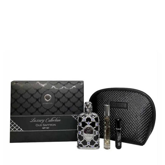 Orientica Unisex Oud Saffron Gift Set Fragrances - Luxurious Fragrance Available Online in Hong Kong & China
