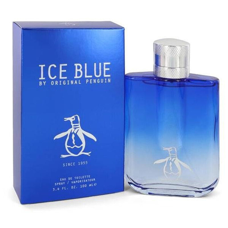 Original Penguin Men's Ice Blue EDT Spray 3.4 oz Fragrances - Luxurious Fragrance Available Online in Hong Kong & China