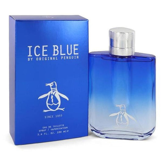 Original Penguin Men's Ice Blue EDT Spray 3.4 oz Fragrances - Luxurious Fragrance Available Online in Hong Kong & China
