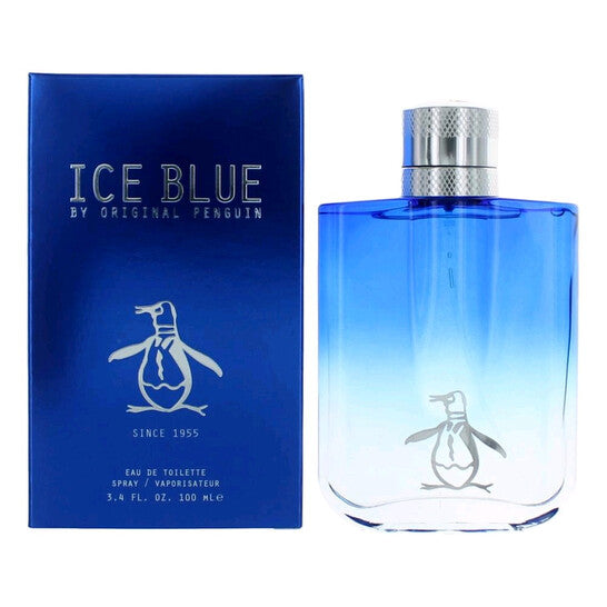 Original Penguin Men's Ice Blue EDT Spray 3.4 oz - Luxurious Fragrance Available Online in Hong Kong & China