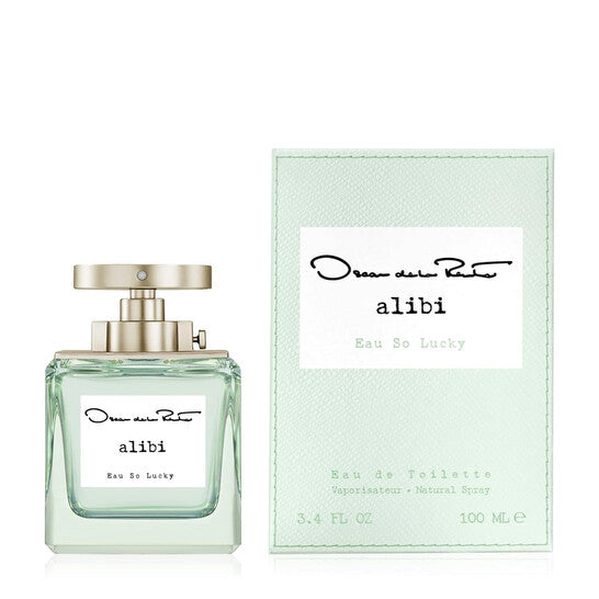 Oscar De La Renta Ladies Alibi Eau So Lucky EDT Spray 3.4 oz Fragrances - Luxurious Fragrance Available Online in Hong Kong & China