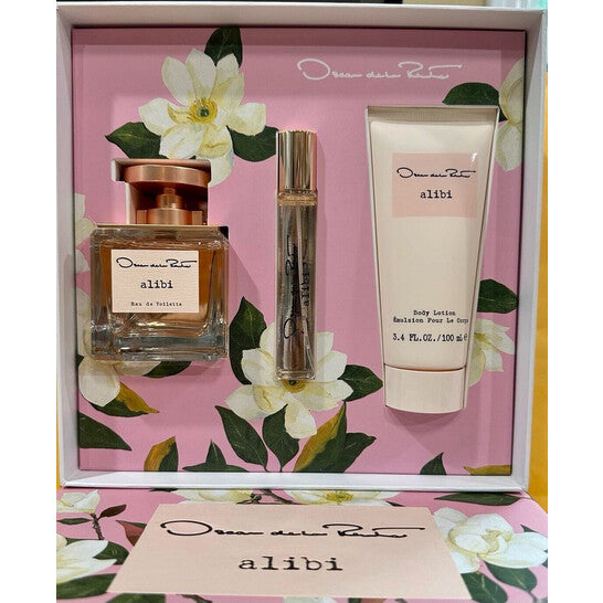 Oscar De La Renta Ladies Alibi Gift Set Fragrances - Luxurious Fragrance Available Online in Hong Kong & China