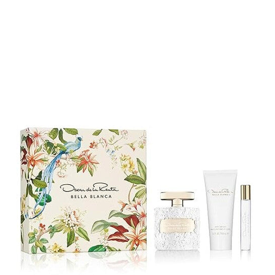 Oscar De La Renta Ladies Oscar Bella Blanca 3pcs EDP Gift Set Fragrances  (Wholesale) - Luxurious Fragrance Available Online in Hong Kong & China