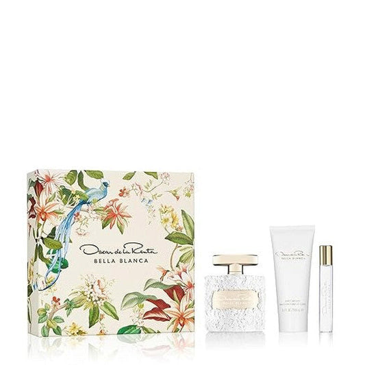 Oscar De La Renta Ladies Oscar Bella Blanca 3pcs EDP Gift Set Fragrances  (Wholesale) - Luxurious Fragrance Available Online in Hong Kong & China