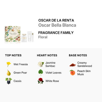 Oscar De La Renta Ladies Oscar Bella Blanca Gift Set (Wholesale) - Luxurious Fragrance Available Online in Hong Kong & China
