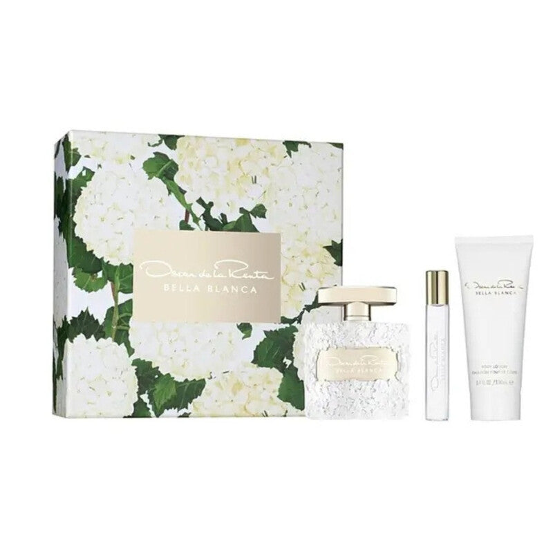 Oscar De La Renta Ladies Oscar Bella Blanca Gift Set Fragrances (Wholesale) - Luxurious Fragrance Available Online in Hong Kong & China