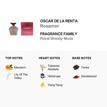 Oscar De La Renta Ladies Rosamor EDT Spray 1.7 oz Fragrances (Wholesale) - Luxurious Fragrance Available Online in Hong Kong & China