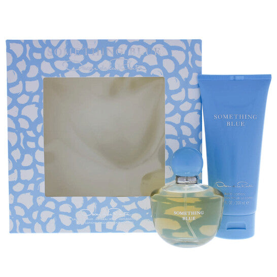 Oscar De La Renta Ladies Something Blue Gift Set Fragrances  - Luxurious Fragrance Available Online in Hong Kong & China