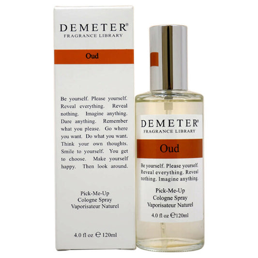 Demeter Unisex Oud EDC Spray 4.0 oz - Luxurious Fragrance Available Online in Hong Kong & China