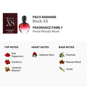 Paco Rabanne Ladies Black XS EDP Spray 1.7 oz - Luxurious Fragrance Available Online in Hong Kong & China