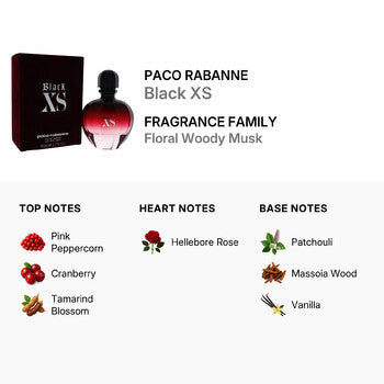 Paco Rabanne Ladies Black XS EDP Spray 2.7 oz - Luxurious Fragrance Available Online in Hong Kong & China