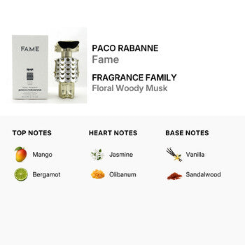 Paco Rabanne Ladies Fame EDP Spray 2.71 oz (Tester) (Wholesale) - Luxurious Fragrance Available Online in Hong Kong & China