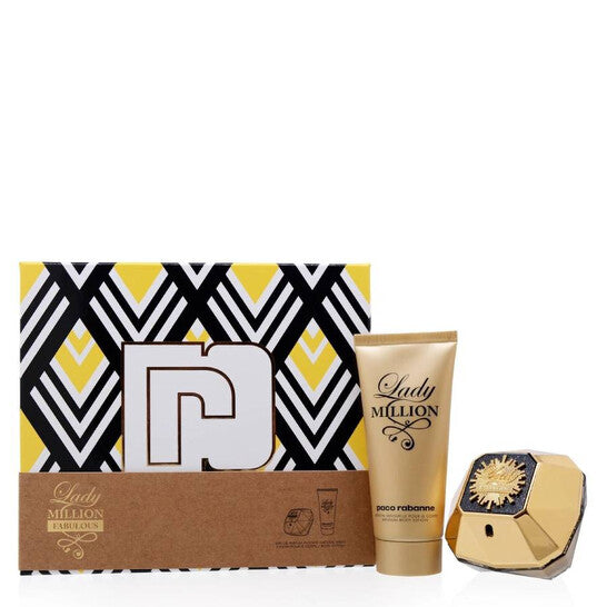 Paco Rabanne Ladies Lady Million Fabulous Gift Set - Luxurious Fragrance Available Online in Hong Kong & China