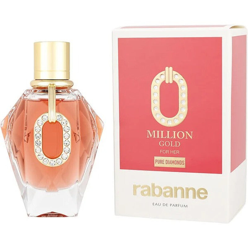 Paco Rabanne Ladies Million Gold Pure Diamonds EDP Spray 3.0 oz Fragrances - Luxurious Fragrance Available Online in Hong Kong & China