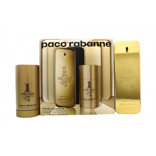 Paco Rabanne Men's 1 Million Gift Set Fragrances (Wholesale) - Luxurious Fragrance Available Online in Hong Kong & China
